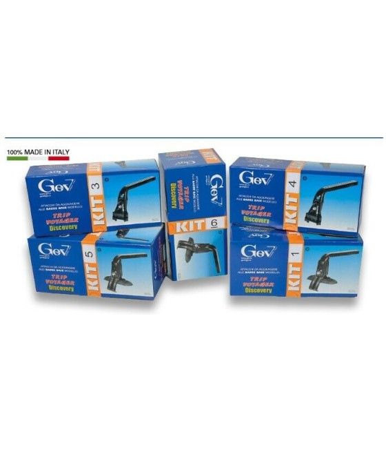1 KIT STAFFE PER BARRE...