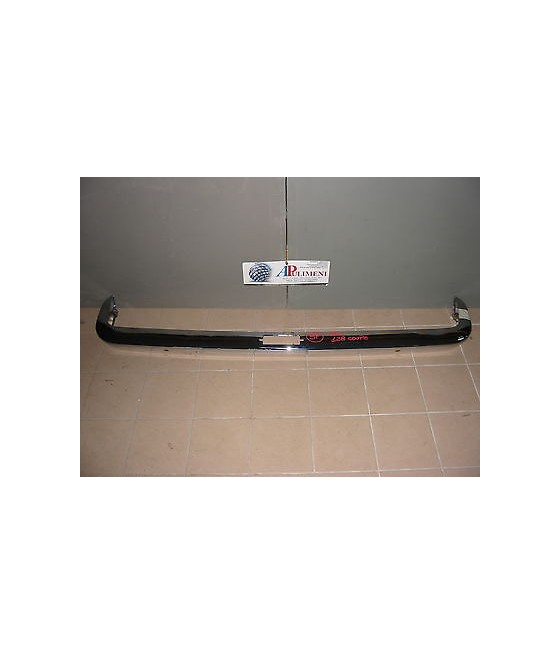 PARAURTI POSTERIORE CROMATO FIAT 128 COUPE' SL CON RIGATURE E OSSIDAZIONE