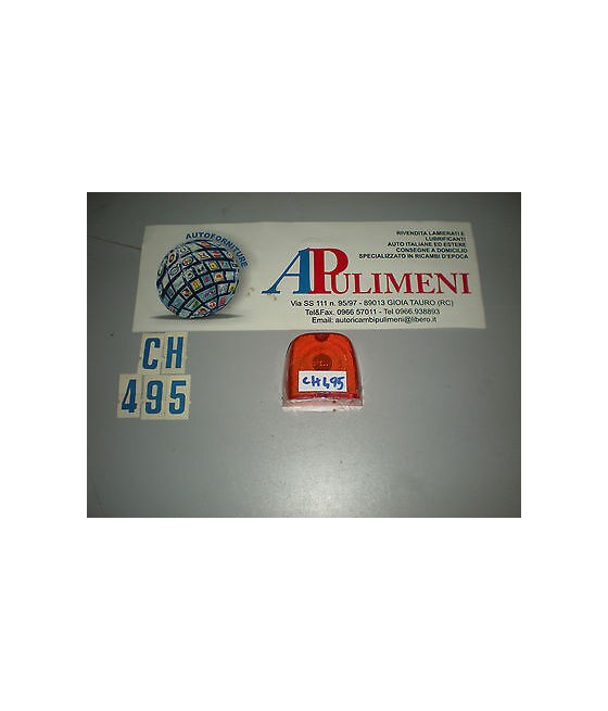 FANALE TRASPARENTE POSTERIORE DX SX FIAT 500 TOPOLINO BELVEDERE STELLA