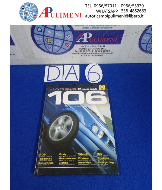MANUALE GUIDA HAYNES MAXPOWER TUNING MODIFICHE PEUGEOT 106