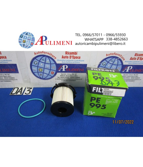 PE995 N616 FILTRO CARBURANTE GASOLIO PER FORD TOURNEO TRANSIT 2.2