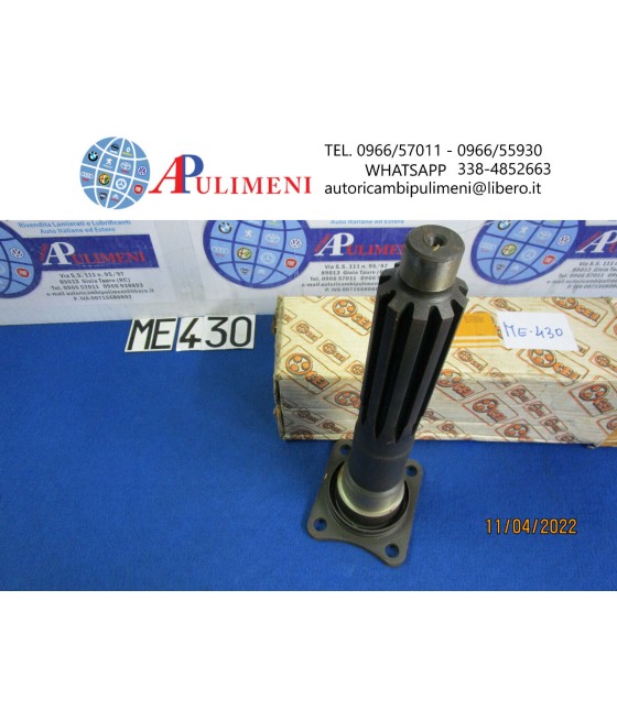 ALBERO FRIZIONE CAMBIO (L-345) FIAT OM IVECO 180 697 300 619 N1 NP T1 T1P 690 N4