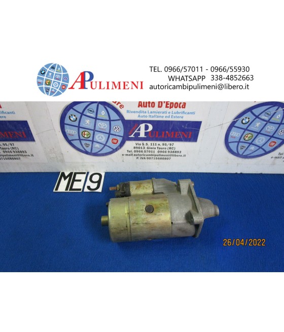 MOTORINO AVVIAMENTO 12V 0,90 KW ALFA 155 FIAT TIPO TEMPRA DEDRA (USATO)