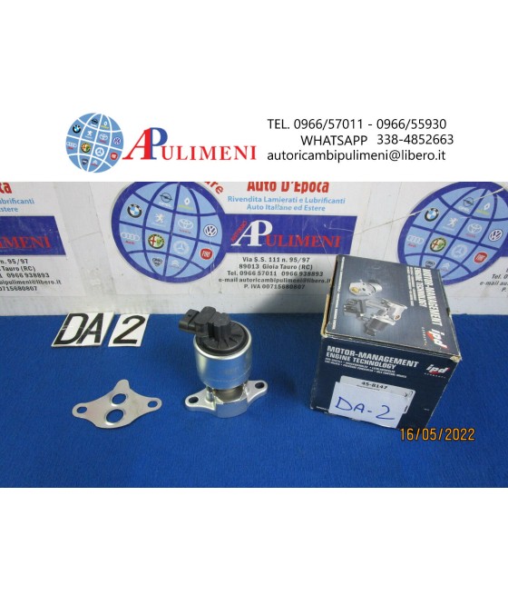 VALVOLA EGR GAS SCARICO PER FIAT SCUDO ULYSSE C4 C5 LANCIA PHEDRA ZETA PEUGEOT