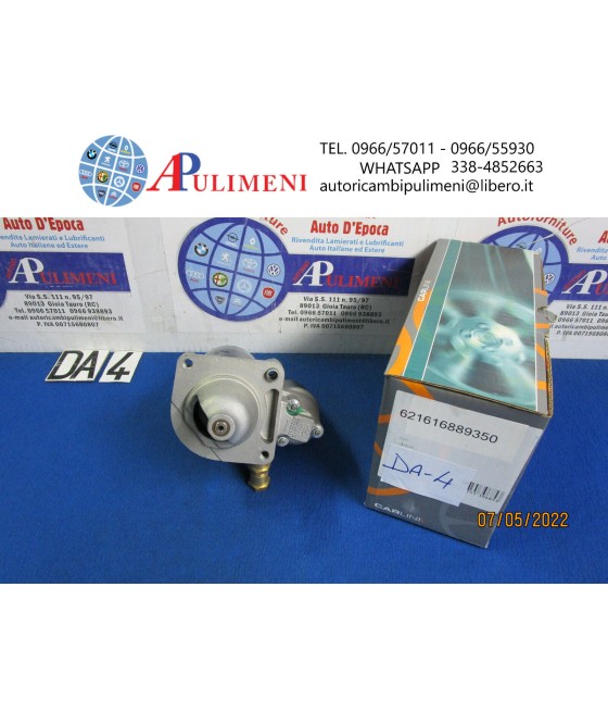 MOTORINO AVVIAMENTO 12V 1,15 KW PER FIORINO REGATA RITMO TIPO TEMPRA UNO DEDRA