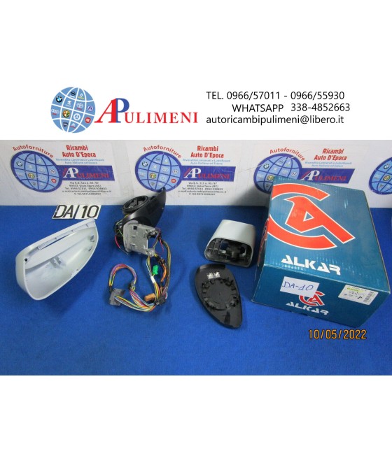 SPECCHIO RETROVISORE ELETTRICO RIBALTABILE C/MEMORY ESTERNO DX PER CITROEN C4 I