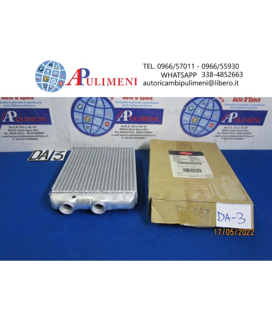 TSP0525533 812284 0607.2003 RADIATORE RISCALDAMENTO ABITACOLO PER OPEL ASTRA G