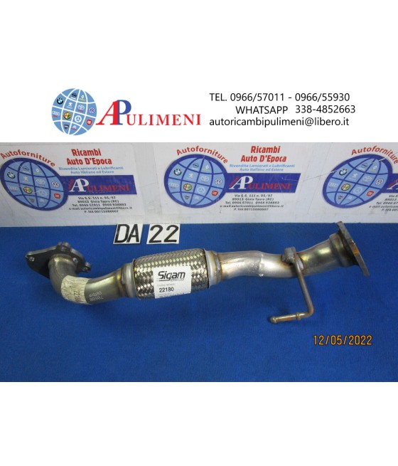TUBO MARMITTA COLLETTORE SCARICO PER FORD GALAXY I SEAT ALHAMBRA VW SHARAN 1.9