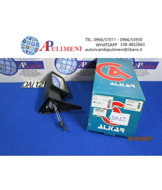 SPECCHIO RETROVISORE MECCANICO ESTERNO SX PER PEUGEOT 309 85--94