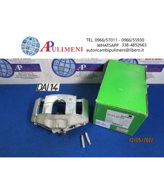 PINZA FRENO ANTERIORE DX PER AUDI A3 SEAT LEON SKODA SUPER II VW EOS GOLF V