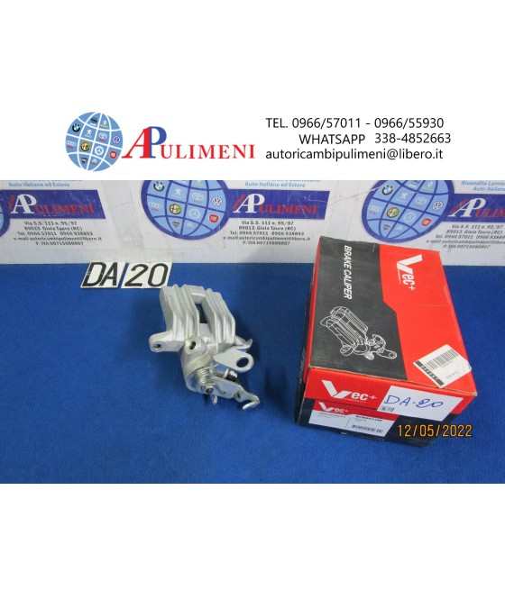 PINZA FRENO POSTERIORE DX PER AUDI A3 ALTEA LEON TOLEDO OCTAVIA II YETI VW GOLF
