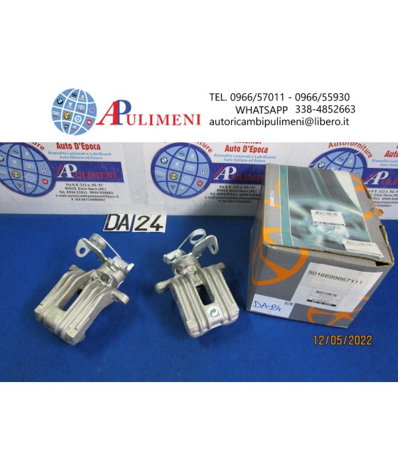 COPPIA PINZE FRENO POSTERIORE DX/SX PER AUDI A6 97--05 VW PASSAT B5 96--05 LUCAS