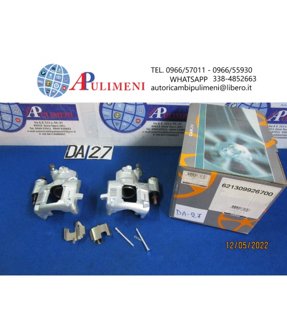 COPPIA PINZE FRENO ANT. DX/SX PER CINQUCENTO 500 312 PANDA 169 PUNTO 176-188 Y