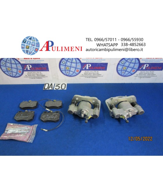 COPPIA PINZE FRENO ANTERIORE DX/SX PER CITROEN C15 VISA ZX 205 309 LUCAS GIRLING