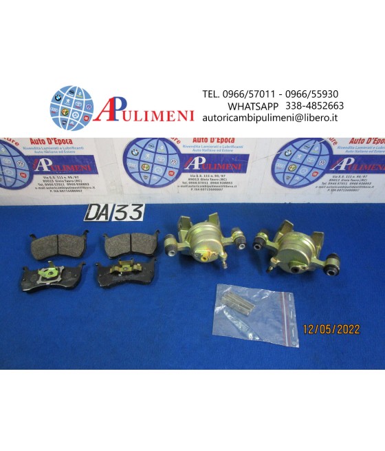 COPPIA PINZE FRENO ANTERIORE DX/SX PER MAZDA 626 II --85 AKEBONO