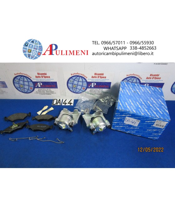 COPPIA PINZE FRENO ANTERIORE DX/SX PER FORD ESCORT III IV ORION I ATE