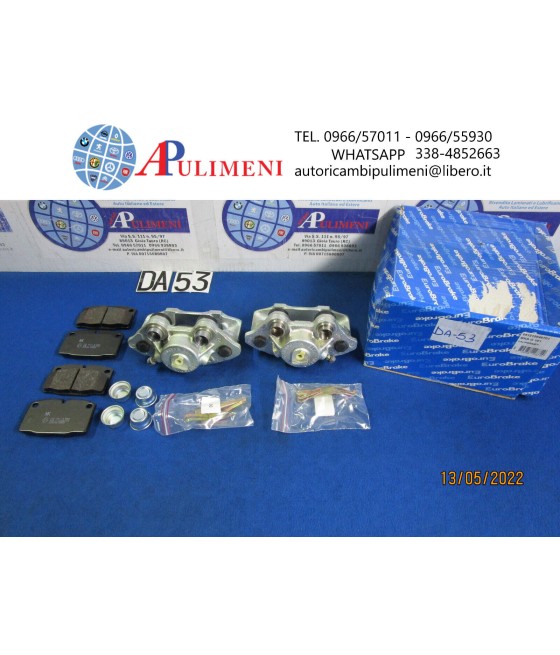 COPPIA PINZE FRENO ANTERIORE DX/SX PER OPEL ASCONA C CORSA A KADETT D E AC DELCO