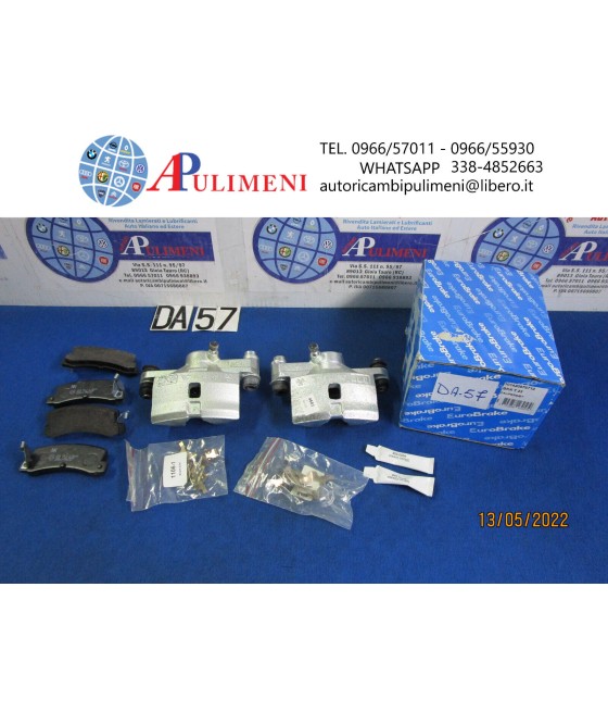 COPPIA PINZE FRENO POSTERIORE DX/SX PER TOYOTA CARINA V CELICA AKEBONO