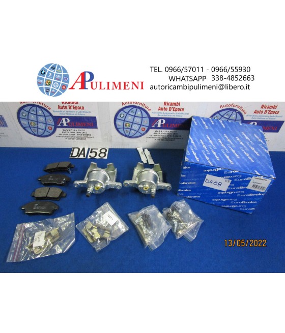 COPPIA PINZE FRENO ANTERIORE DX/SX PER TOYOTA YARIS 99--05 AISIN