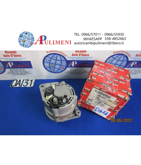 ALTERNATORE GENERATORE 14V 65A PER OPEL ASTRA F 1.4 1.6 VECTRA A 1.6