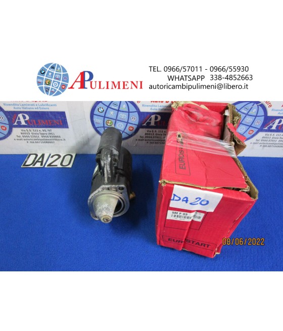MOTORNO AVVIAMENTO 12V 0,8 KW PER CAPRI III GRANADA II SIERRA I TAUNUS TRANSIT