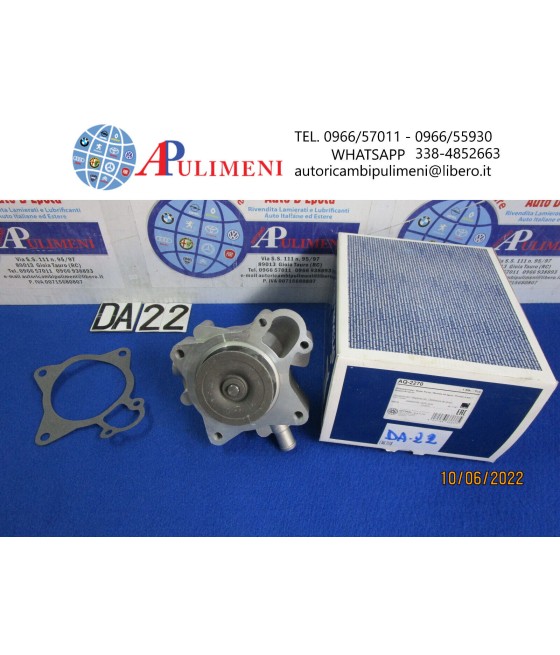 AQ-2270 10967 101156 POMPA ACQUA PER IVECO DAILY III IV 3.0D 99--2011