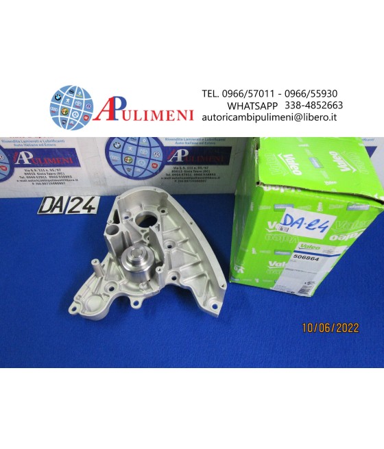 506864 10900 POMPA ACQUA PER FIAT DUCATO (250) 2.3 D IVECO DAILY 2.3 D 3.0 D JTD