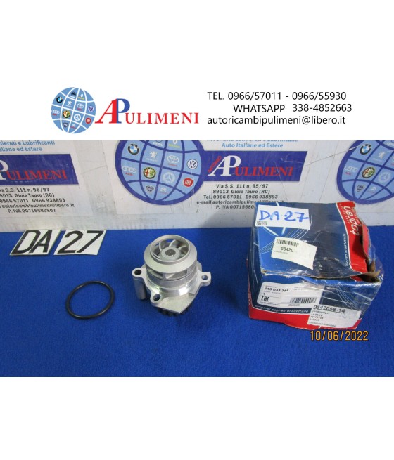 POMPA ACQUA PER AUDI CHRYSLER FORD JEEP MITSUBISHI SEAT SKODA VW 1.9 2.0 TDI