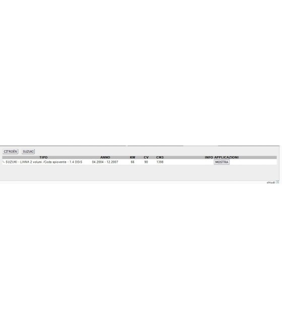 KIT CINGHIA DITRIBUZIONE PER CITROEN C3 I 1.4 16V Hdi SUZUKI LIANA 1.4 DDiS