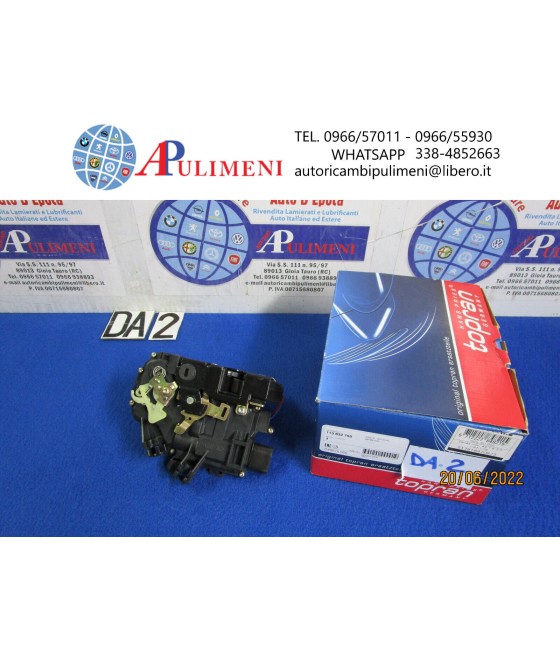 113.832 4B0839016G SERRATURA PORTA POSTERIORE DX PER AUDI A6 97--05