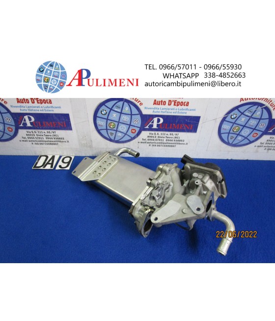 RADIATORE VALVOLA EGR PER VW MULTIVAN TRANSPORTER V 2.0 TDI (USATO NON TESTATO)