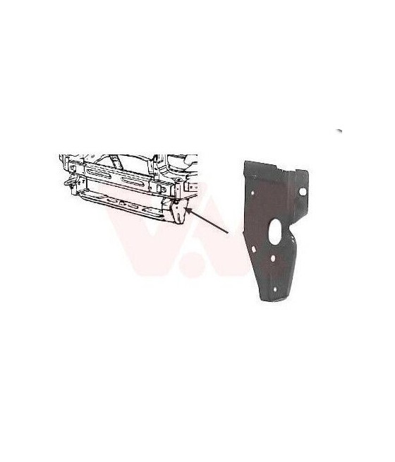 5050776 LAMIERA LONGHERONE ANTERIORE DX PER OPEL ASTRA F