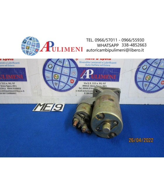 MOTORINO AVVIAMENTO 12V 0,90 KW ALFA 155 FIAT TIPO TEMPRA DEDRA (USATO)