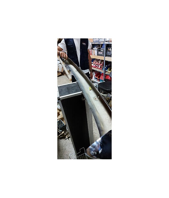 PARAURTI ANTERIORE(FRONT BUMPER)FIAT 1500 C NUOVO!! ORIGINALE!!