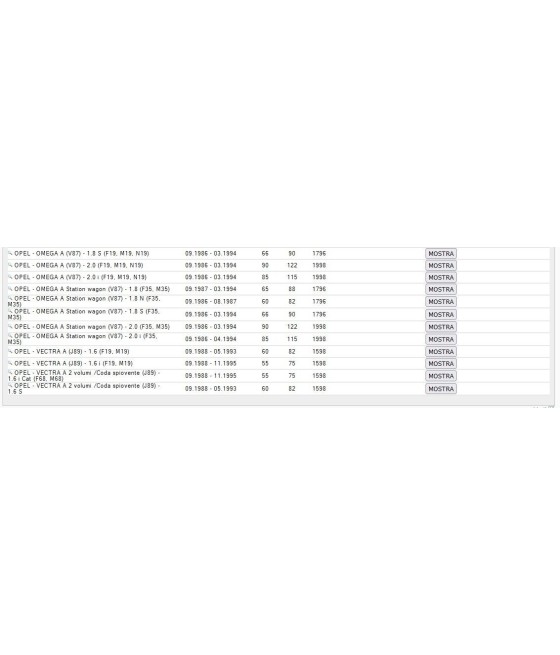 ALTERNATORE GENERATORE 14V 65A PER ASTRA F KADETT E OMEGA A VECTRA A 1.4 1.6 1.8