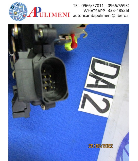 113.832 4B0839016G SERRATURA PORTA POSTERIORE DX PER AUDI A6 97--05