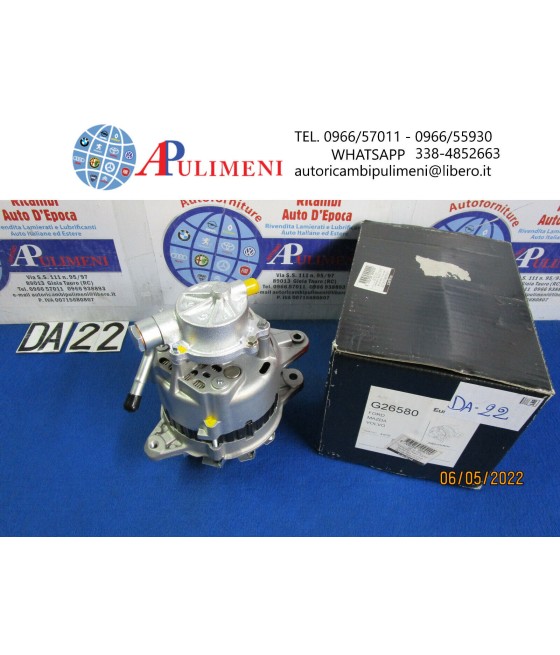 ALTERNATORE GENERATORE 14V 65A PER COLT III 1.8 DS GALANT V VI 1.8 TD LANCER IV