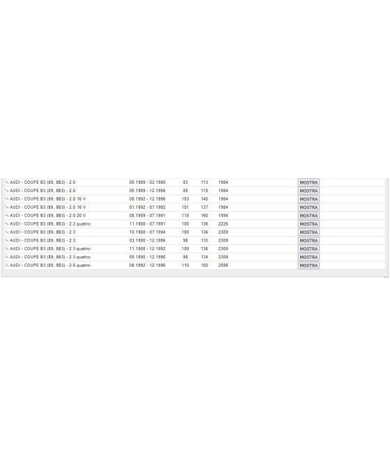 BHW248E PINZA FRENO ANTERIORE DX PER AUDI 80 90 100 CARIOLET COUPE' ATE