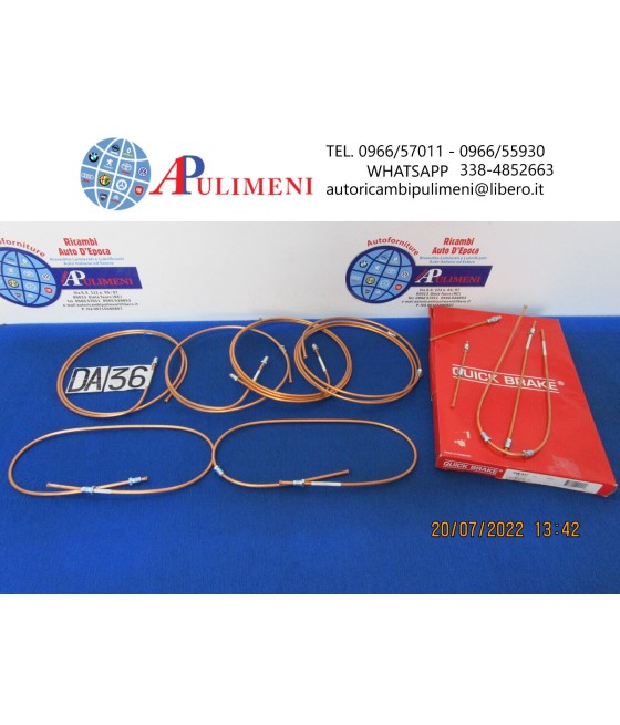 VW 317 SERIE TUBI FRENO...