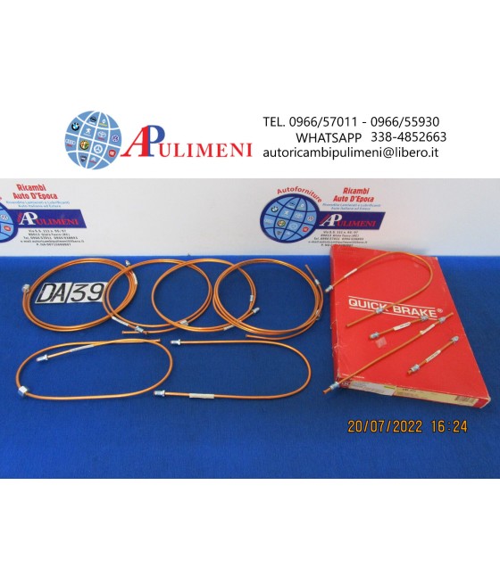 VW 323 SERIE TUBI FRENO...