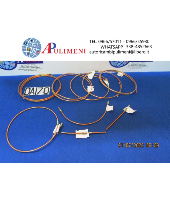 BR VW 15 SERIE TUBI FRENO...