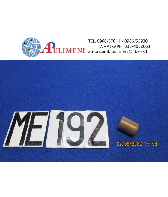 BOCCOLA BRONZO PERNI CORTI PER FIAT 1100 E (ø 20X22X28mm)