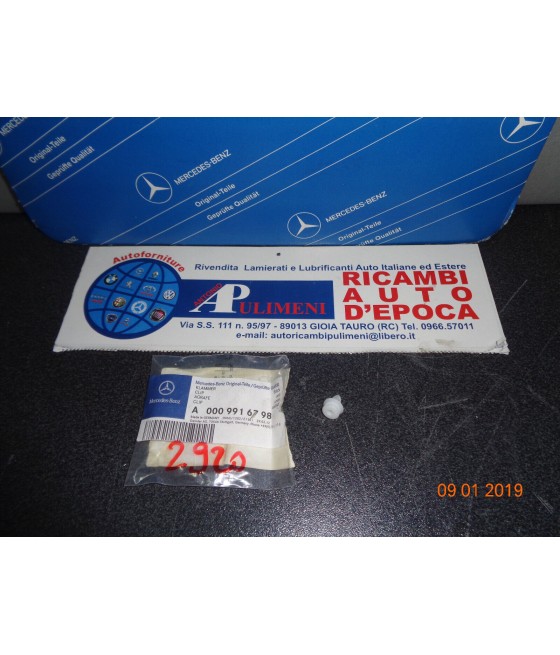 CLIPS FISSAGGIO RIVESTIMENTO PANNELLO INTERNO PORTA MERCEDES W169 W245