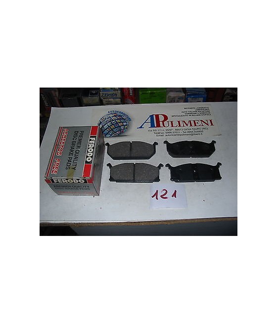 SERIE PASTICCHE FRENO (BRAKE-PADS) ANT PER CHRYSLER VOYAGER SUZUKI J413 SWIT