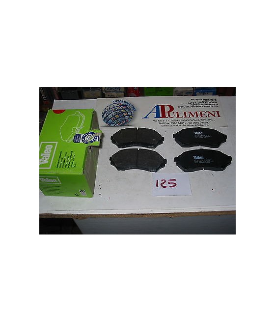 SERIE PASTICCHE FRENO (BRAKE-PADS) PER ANTERIORE MAZDA 323
