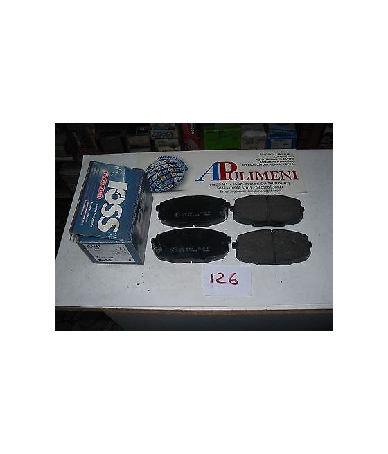 SERIE PASTICCHE FRENO (BRAKE-PADS) ANTERIORE PER TOYOTA AVENSIS
