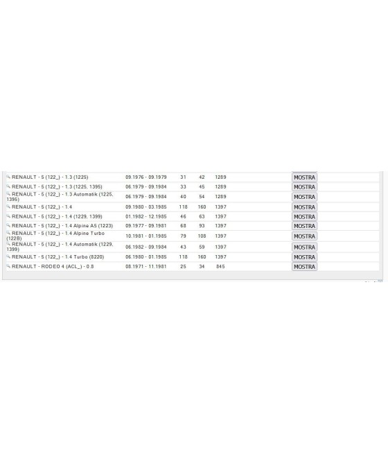 BOCCOLA TIRANTE COMANDO STERZO PER RENAULT R4 L R8 R10 R16 (10X28X20X27)