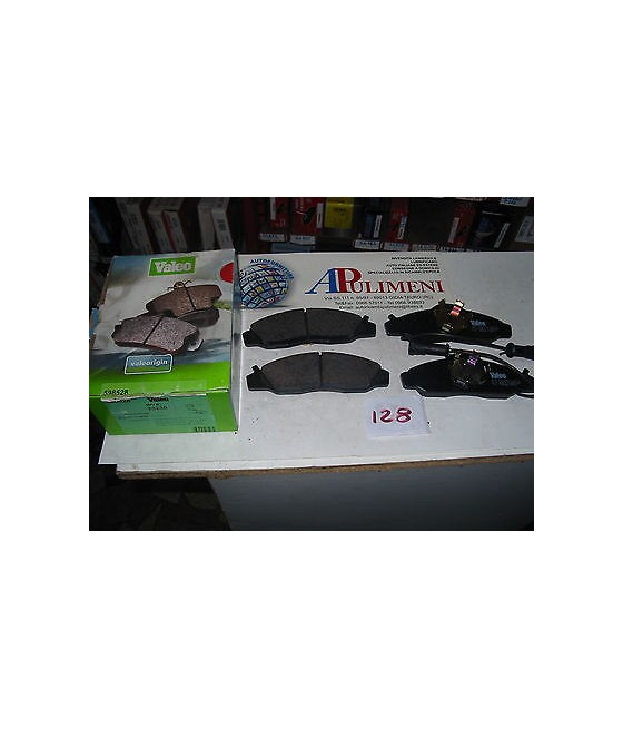 SERIE PASTICCHE FRENO (BRAKE-PADS) ANTERIORE SSANGYONG MUSSO KORANDO 93- VALEO