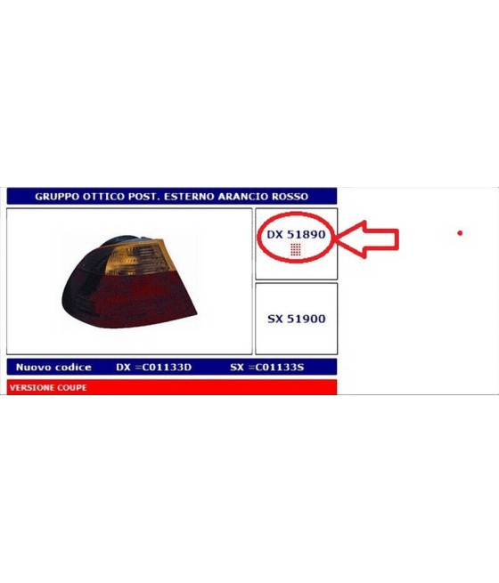 FANALE POST EST DX ARANCIO...
