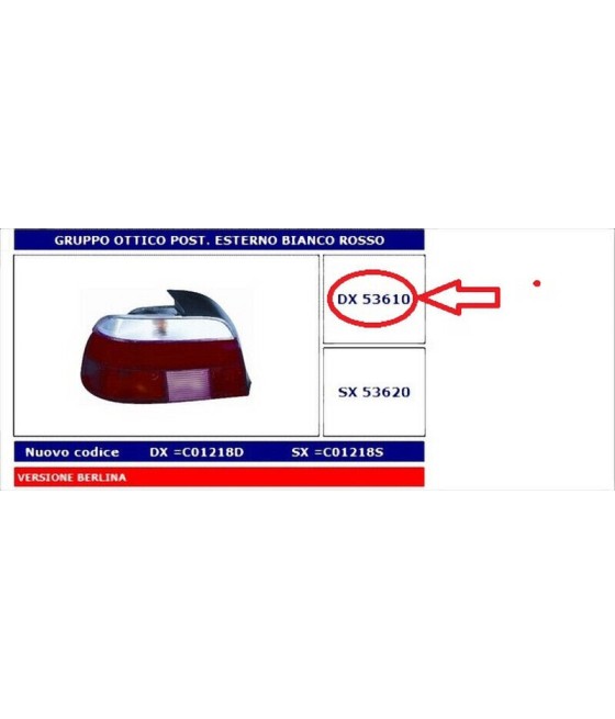 53610 FANALE POST EST DX...